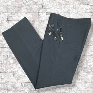 Vintage 42nd Street Women's Suit Pants Size 6 Y2K With Embroidery